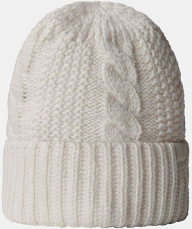 The North Face Oh Mega Beanie Muts Dames Wit - One size