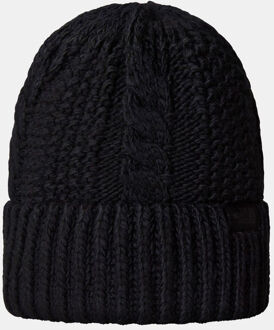The North Face Oh Mega Beanie Muts Dames Zwart - One size