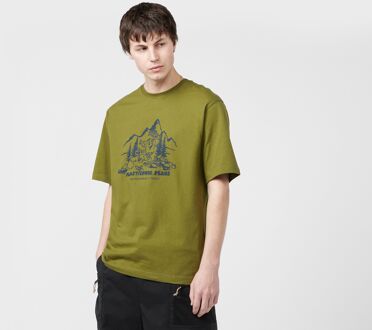 The North Face Plastic Free Peaks T-Shirt, Green - L