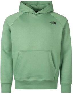 The North Face Raglan Box NSE Casual Sweater Heren S Groen