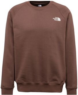 The North Face Raglan NSE Crew Casual Sweater Heren M Bruin