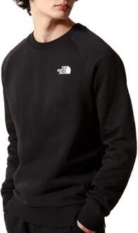 The North Face Raglan Redbox Sweater Heren zwart - wit - M
