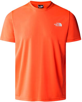 The North Face Reaxion Red Box Casual T-shirt Heren L Oranje