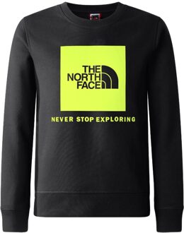 The North Face Redbox Crew Casual Sweater Jongens 152 Zwart