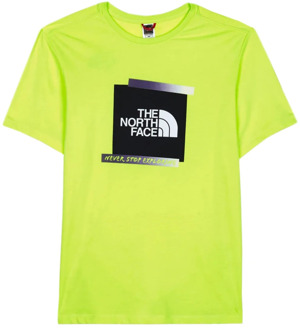 The North Face Redbox Klassiek T-Shirt The North Face , Yellow , Heren - Xl,L,M,S