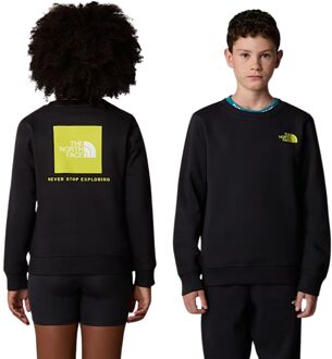 The North Face Redbox Regular Crew Casual Sweater Jongens 128 Zwart