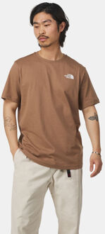The North Face Redbox Tee T-Shirt Bruin - S