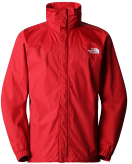 The North Face Resolve Jas Meow Rood Waterdicht The North Face , Red , Heren - L