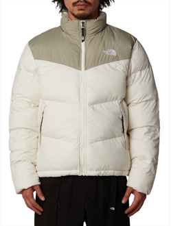 The North Face Retro-moderne Saikuru witte jas The North Face , White , Heren - S,Xs