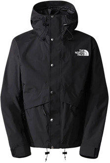 The North Face Retro Mountain Jas The North Face , Black , Heren - L,M,S