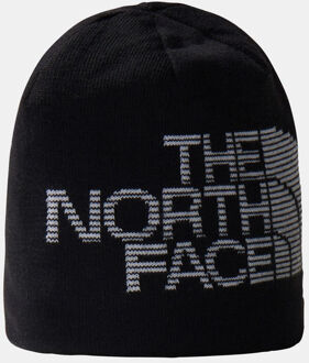 The North Face Reversible Highline Beanie Zwart - One size
