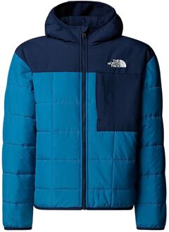 The North Face Reversible Shasta F/Z Casaul Winterjas Jongens 176 Blauw dessin