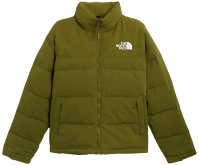 The North Face Ripstop Nuptse Gewatteerde Jas The North Face , Green , Heren - Xl,S