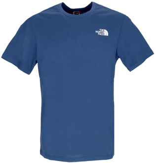 The North Face Rode Box Tee - Streetwear Collectie The North Face , Blue , Heren - XL