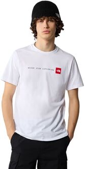 The North Face S/S Never Stop Exploring Tee Wit - XXL
