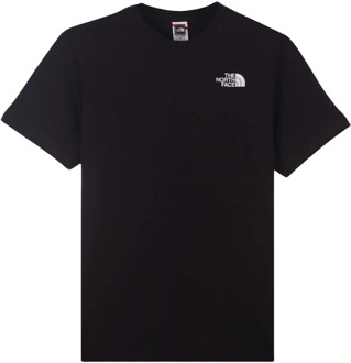 The North Face S/s Simple Dome Tee - Eu Outdoorshirt Heren - TNF Black