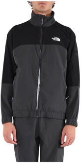 The North Face Shell Suit Jas met Rits The North Face , Gray , Heren