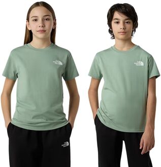 The North Face Simple Dome Casual T-shirt Jongens 176 Groen