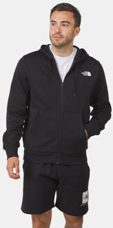 The North Face Simple Dome Full Zip Hoody Fleecevest Zwart - XS