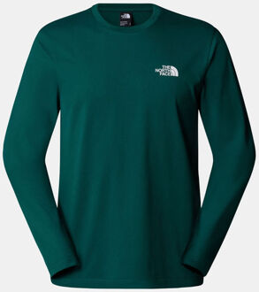 The North Face Simple Dome LS Tee Shirt Groen - XS