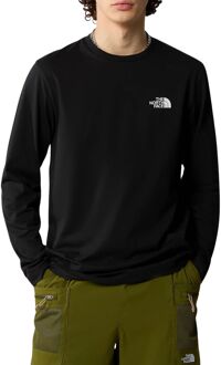 The North Face Simple Dome LS Tee Shirt Zwart - XL