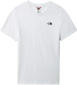 The North Face simple dome shirt wit dames - XL