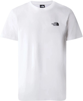 The North Face Simple dome t-shirt Wit