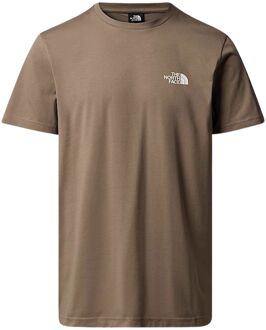 The North Face Simple Dome Tee Bruin - M