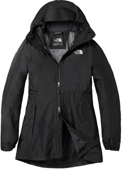 The North Face softshell jack zwart - M