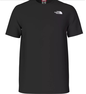 The North Face SS Redbox Tee Heren Outdoorshirt - TNF Black - Maat XL