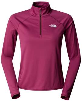 The North Face Sunriser 1/4 Zip Hardloopshirt Dames-Berry - XL