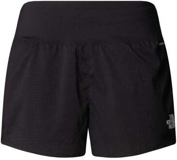 The North Face Sunriser 3in Hardloopshorts Dames-Zwart - XL