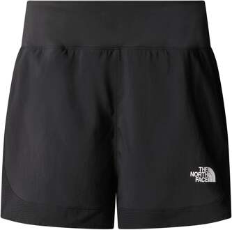 The North Face Sunriser 4in Hardloopshorts Dames-Zwart - S,M,L,XL