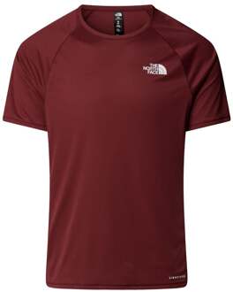 The North Face Sunriser Hardloopshirt Heren-Donkerrood