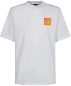 The North Face T-Shirt met Grafische Print The North Face , White , Heren - S