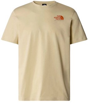 The North Face T-Shirts The North Face , Beige , Heren - Xl,L,M,S