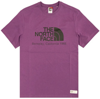 The North Face T-Shirts The North Face , Purple , Heren - Xl,M,S
