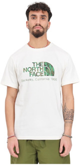The North Face T-Shirts The North Face , White , Heren - 2Xl,Xl,M,S
