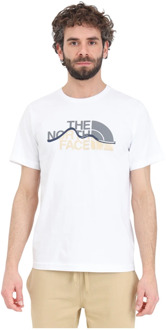 The North Face T-Shirts The North Face , White , Heren - S,Xs