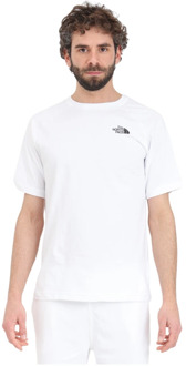 The North Face T-Shirts The North Face , White , Heren - Xl,L,M,S,Xs