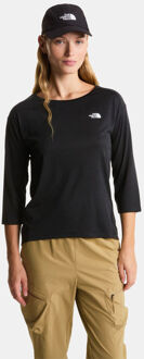 The North Face Tanken 3/4 T-Shirt Dames Zwart - XS