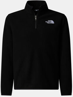 The North Face Teen Glacier 1/4 Zip Trui Junior Zwart - L