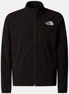 The North Face Teen Nimble Jacket Softshell Jas Junior Zwart - XL