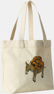 The North Face TNF Katoenen draagtas Wit - One size