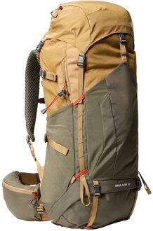 The North Face Trail Lite 50 L/XL utility brown/nwtaupgrn backpack Bruin - H 71 - 74 x B 29 x D 24