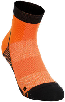 The North Face Trail Quarter Hardloopsokken-Oranje,Zwart - M