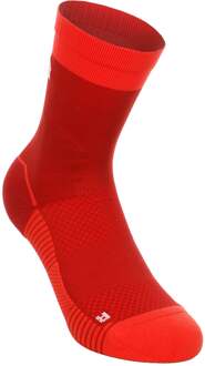 The North Face Trail Run Crew Hardloopsokken Unisex donkerrood - 42-44