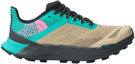 The North Face Vectiv Infinite 2 Trailschoen Dames-Lichtgrijs,Turkoois - 37.5