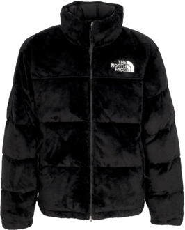 The North Face Versa Velour Nuptse Zwart Streetwear The North Face , Black , Heren - XL