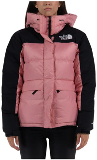 The North Face Warme Dons Parka Jas The North Face , Pink , Dames - XS